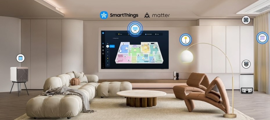 Samsung Q7F QLED smart things